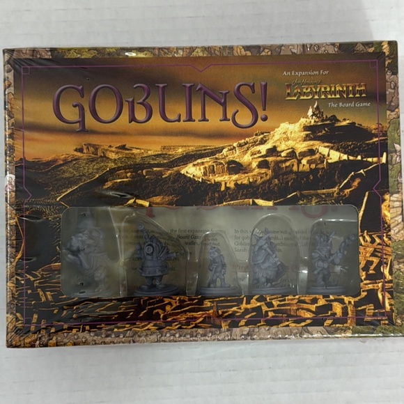 Jim Henson's Labyrinth the Board Game Goblins Expansion River Horse Minis - Picture 1 of 8